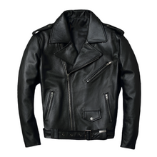 Afbeelding in Gallery-weergave laden, Harley's Premium Cowhide Leather Motorcycle Jacket