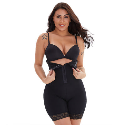 Lover Beauty Plus Shapewear Workout Waist Trainer Corset Butt Belly –  Leather Right