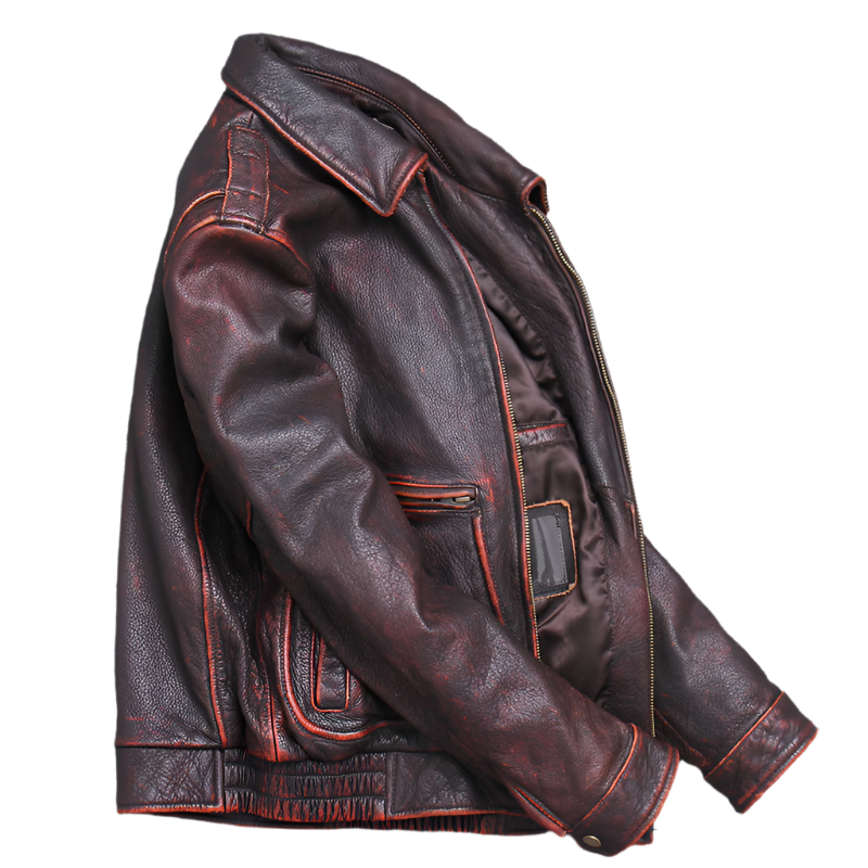 Men's Genuine Leather Jacket