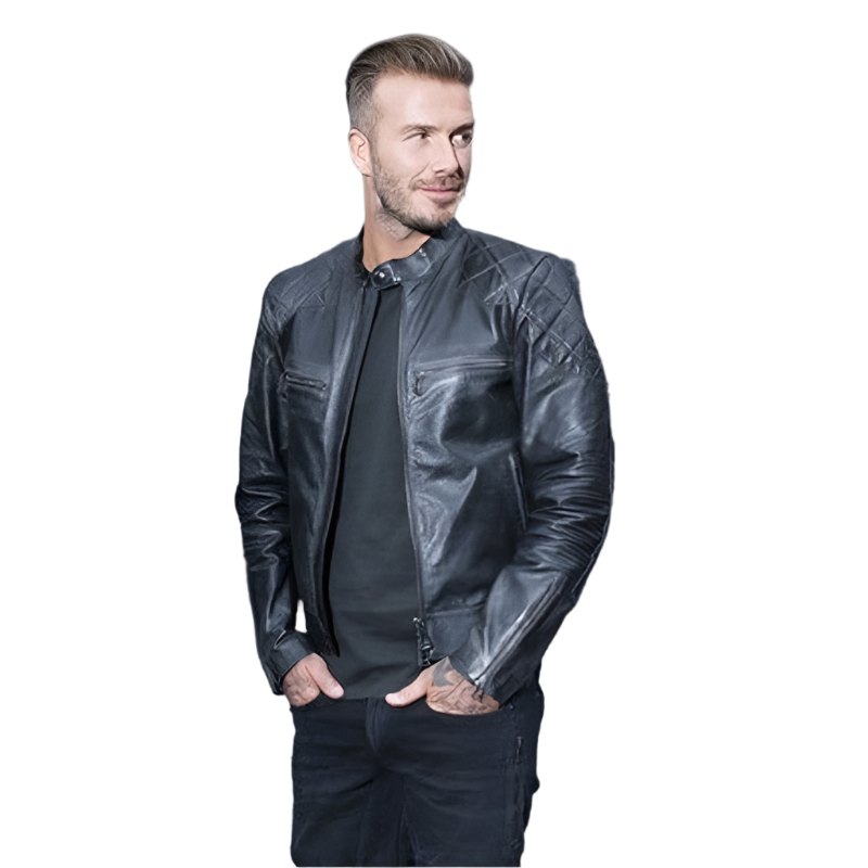 David beckham 2025 black jacket