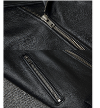Afbeelding in Gallery-weergave laden, Harley's Premium Cowhide Leather Motorcycle Jacket