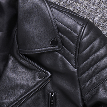 Lataa kuva Galleria-katseluun, Premium Leather Fashion Jacket