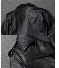 Afbeelding in Gallery-weergave laden, Harley's Premium Cowhide Leather Motorcycle Jacket