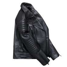 Lataa kuva Galleria-katseluun, Premium Leather Fashion Jacket