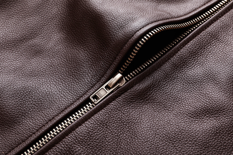 Blouson Biker Homme Noir Brando En Cuir Premium