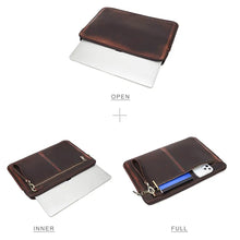 Cargar imagen en el visor de la galería, Genuine Leather Laptop Bag