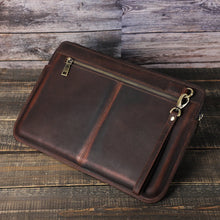 Cargar imagen en el visor de la galería, Genuine Leather Laptop Bag