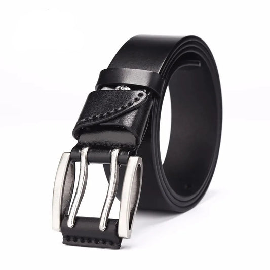 Mens Genuine Leather Belt Vintage