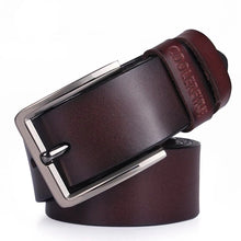Cargar imagen en el visor de la galería, Cowhide Genuine Leather Belts For Men