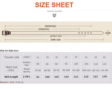 Load image into Gallery viewer, Men's Genuine Leather Belts