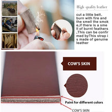 Cargar imagen en el visor de la galería, Mens High Quality Cow Leather Belts