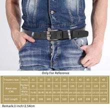 Cargar imagen en el visor de la galería, Genuine Leather Belts For Men