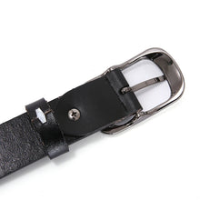 Cargar imagen en el visor de la galería, Ladies Luxury PU Belt Denim Strap Casual Adjustable