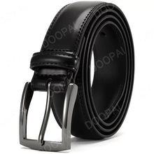 Cargar imagen en el visor de la galería, Men's High Quality Genuine Leather Pin Buckle Belts