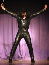 Cargar imagen en el visor de la galería, Elvis Black Leather Pants
