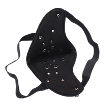 Cargar imagen en el visor de la galería, Leather Face Mask Cosplay Steampunk Hood
