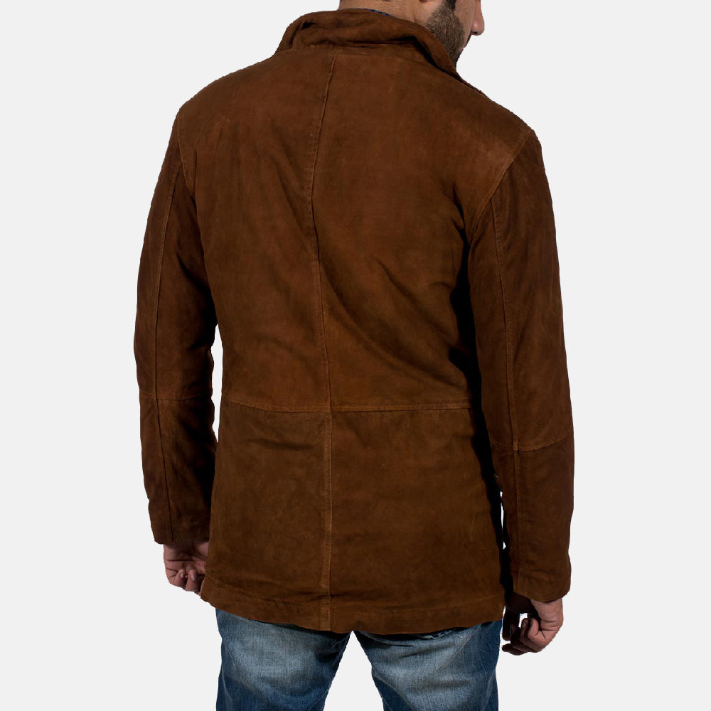 Men's Sheriff Brown Suede Jacket