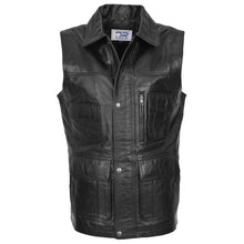 Charger l'image dans la galerie, Gilet en daim marron