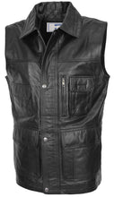 Charger l'image dans la galerie, Gilet en daim marron