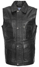 Charger l'image dans la galerie, Gilet en daim marron