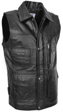 Charger l'image dans la galerie, Gilet en daim marron