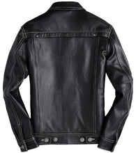 Carica l'immagine nel visualizzatore di Gallery, Men's Premium Cowhide Leather Jacket