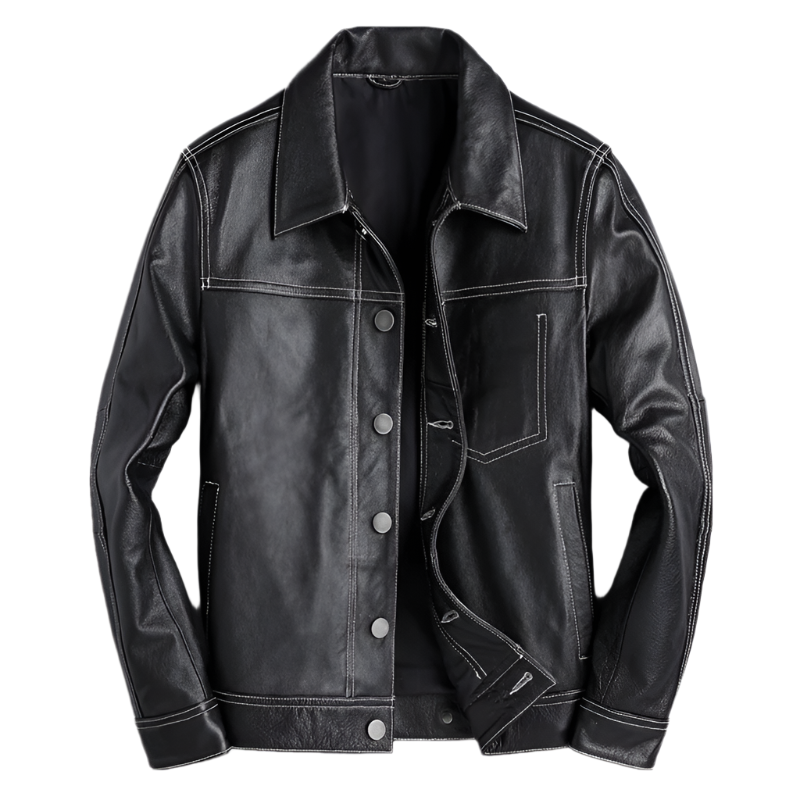 Men's Premium Cowhide Leather Jacket