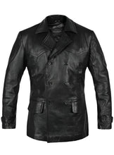 Cargar imagen en el visor de la galería, DAVID TENANT Doctor Who Genuine Leather Coat