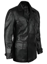 Cargar imagen en el visor de la galería, DAVID TENANT Doctor Who Genuine Leather Coat