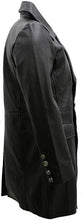 Load image into Gallery viewer, Men's Leather Double Breasted Coat Jacket