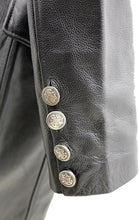 Load image into Gallery viewer, Men's Leather Double Breasted Coat Jacket