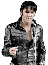 Load image into Gallery viewer, Elvis Presley Real Leather Jacket