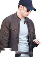 Load image into Gallery viewer, CHRIS EVANS Vintage Nubuck Leather Jacket
