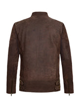 Load image into Gallery viewer, CHRIS EVANS Vintage Nubuck Leather Jacket