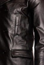 Load image into Gallery viewer, Men's Leather Double Breasted Coat