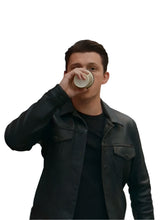 Load image into Gallery viewer, TOM HOLLAND Black Leather Jacket