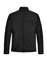 Afbeelding in Gallery-weergave laden, TOM CRUISE Black Leather Jacket