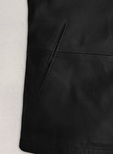 Afbeelding in Gallery-weergave laden, TOM CRUISE Black Leather Jacket