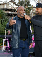 Load image into Gallery viewer, MIKE TYSON Black Leather Shirt