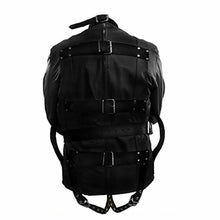 Afbeelding in Gallery-weergave laden, Genuine Leather Strait jacket Black