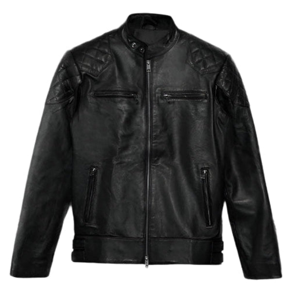 Leather Slim Fit Jacket