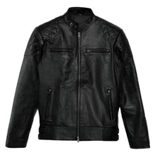 Afbeelding in Gallery-weergave laden, David Beckham Genuine Leather Slim Fit Jacket