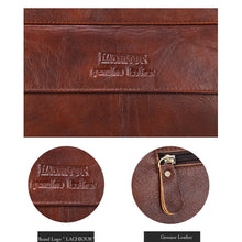 Cargar imagen en el visor de la galería, Men's Genuine Leather Handbags Laptop Bag Business Travel Messenger Bag
