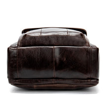 Cargar imagen en el visor de la galería, Men's Genuine Leather Cross body Bag Messenger Bag Shoulder Bag
