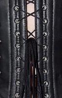 Load image into Gallery viewer, Genuine Leather Steel Boned VAN HELSING Steampunk Underbust Corset Cincher