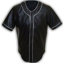 Load image into Gallery viewer, Men's Sheep Leather Baseball Vest Jersey