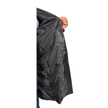 Load image into Gallery viewer, Men's Genuine Leather Full Length Trench Coat BLADE