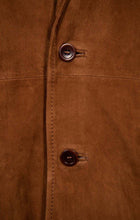 Load image into Gallery viewer, Men's Brown Suede Blazer