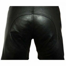 Last inn bildet i Galleri-visningsprogrammet, Men's Genuine Leather Casual Shorts
