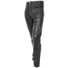 Last inn bildet i Galleri-visningsprogrammet, Men's Genuine Leather Jeans pants